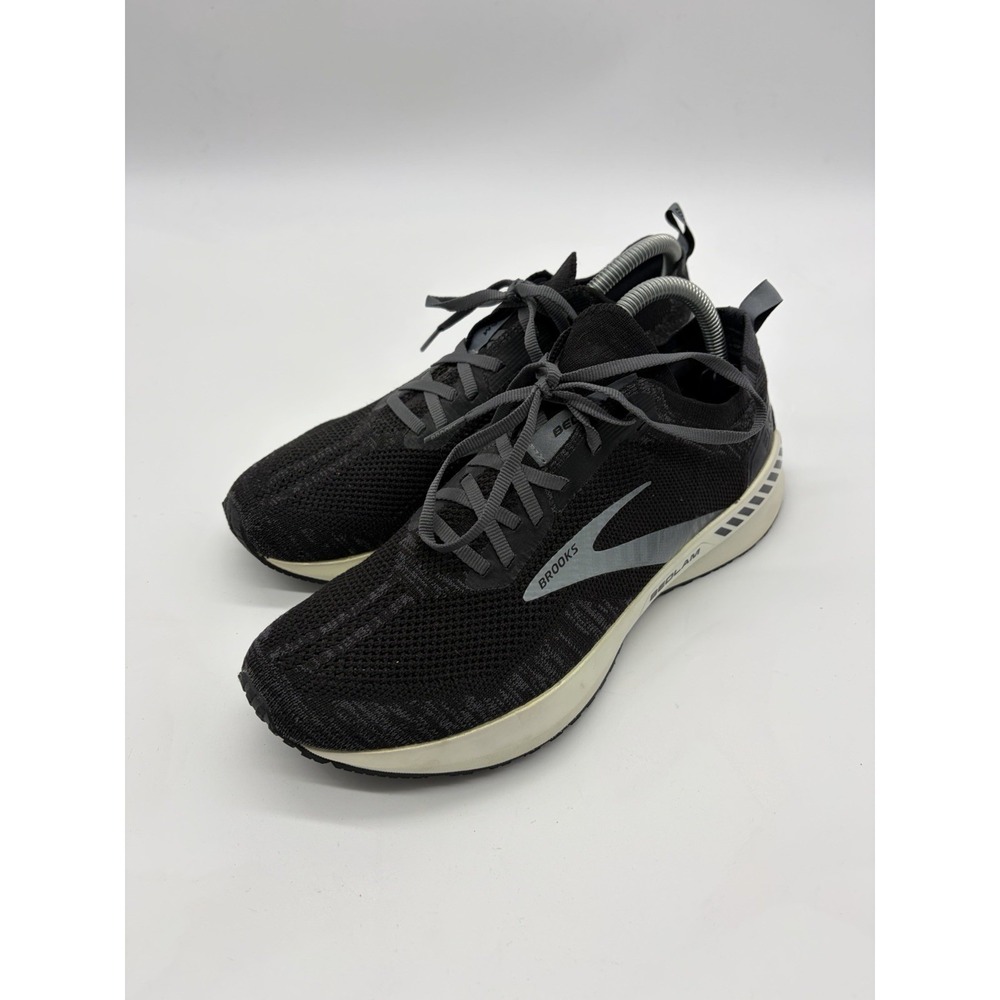 Brooks Womens Bedlam 3 Size 9.5 B Black White Running Shoes Sneakers 1203301B012